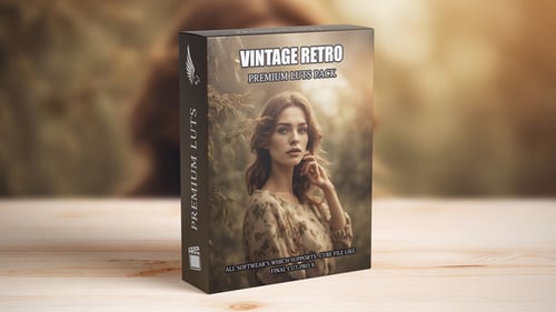 Download Vintage Retro hollywood Film Look 70s 80s 60s Look LUTs Pack Final Cut Pro Template