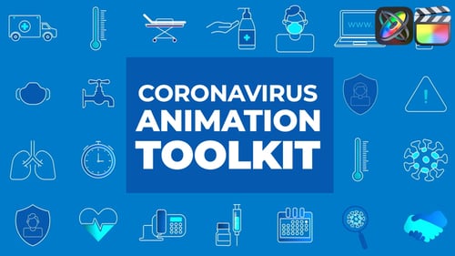 Download Virus Animation Toolkit for FCPX Apple Motion Template