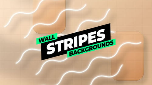 Download Wall Stripes Backgrounds After Effect Template