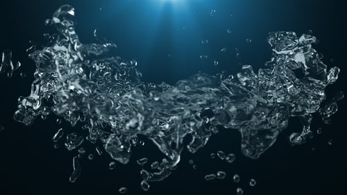 Download Water Logo Reveal After Effect Template