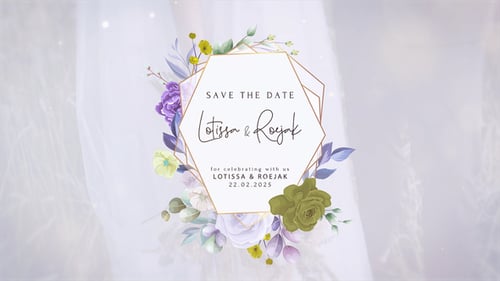 Download Wedding titles After Effects Template