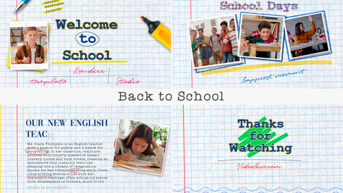 Download Welcome To School Premiere Pro Template