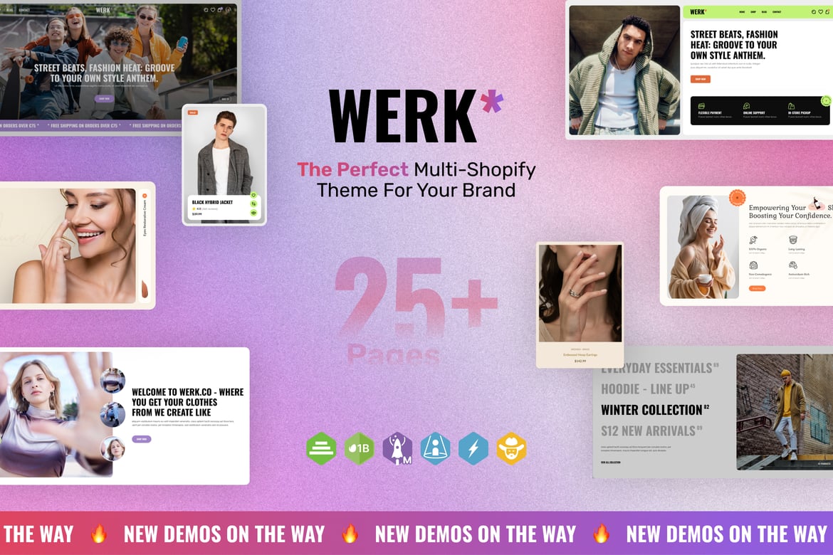 Download Werk - Clothing  OS 2.0 Shopify Theme