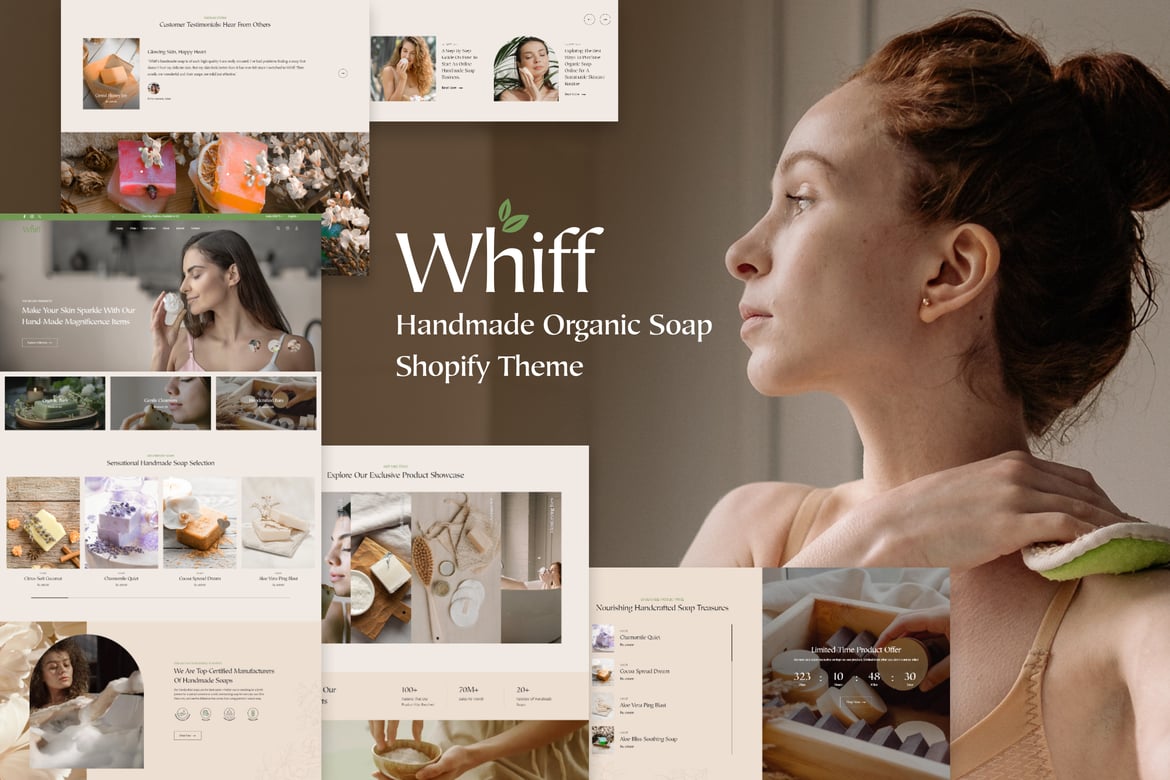 Download Whiff - Handmade Organic Soap  Shopify Theme