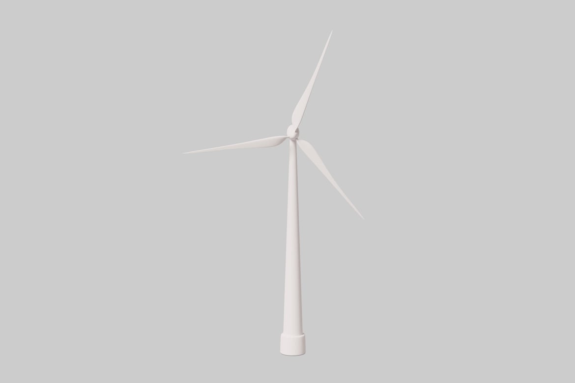 Download Wind turbine 3D Model