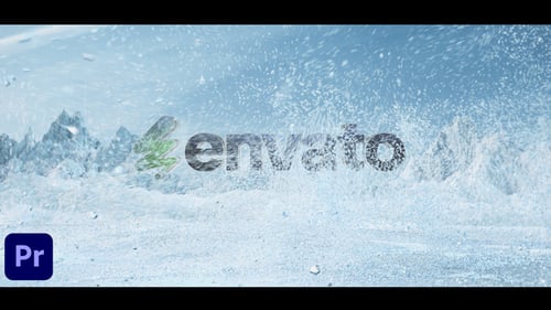 Download Winter Frost Snowflakes Blizzard Opener Premiere Pro Template