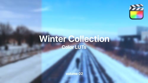 Download Winter LUTs Collection Vol. 02 Final Cut Pro Template