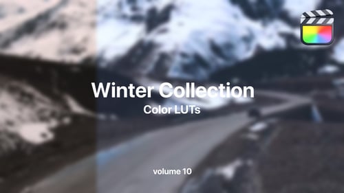 Download Winter LUTs Collection Vol. 10 Final Cut Pro Template