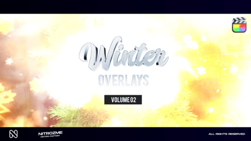 Download Winter Overlays Vol. 02 for Final Cut Pro X Final Cut Pro Template