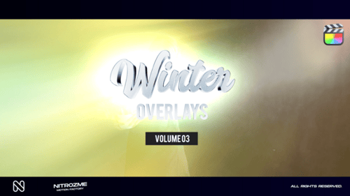 Download Winter Overlays Vol. 03 for Final Cut Pro X Final Cut Pro Template