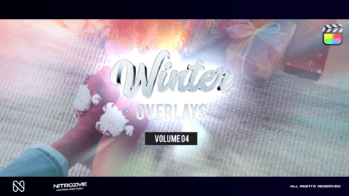 Download Winter Overlays Vol. 04 for Final Cut Pro X Final Cut Pro Template