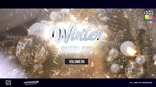 Download Winter Overlays Vol. 06 for Final Cut Pro X Final Cut Pro Template