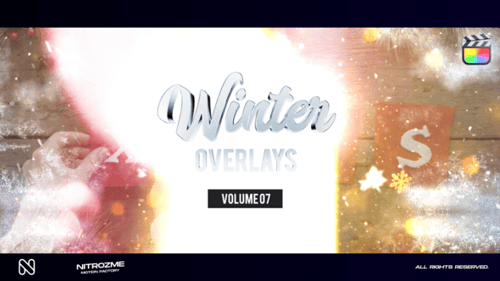 Download Winter Overlays Vol. 07 for Final Cut Pro X Final Cut Pro Template