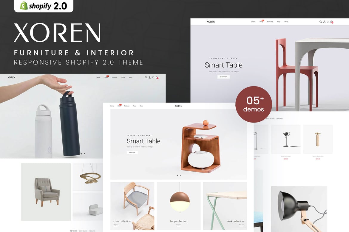 Download Xoren - Furniture & Interior Shopify 2.0 Theme