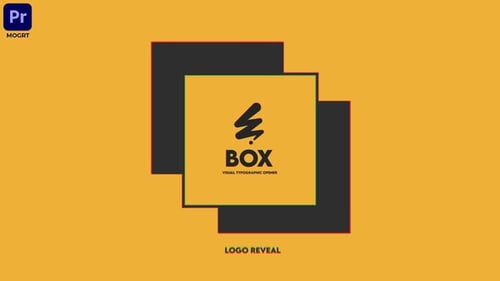 Download Yellow Box Logo Premiere Pro Template