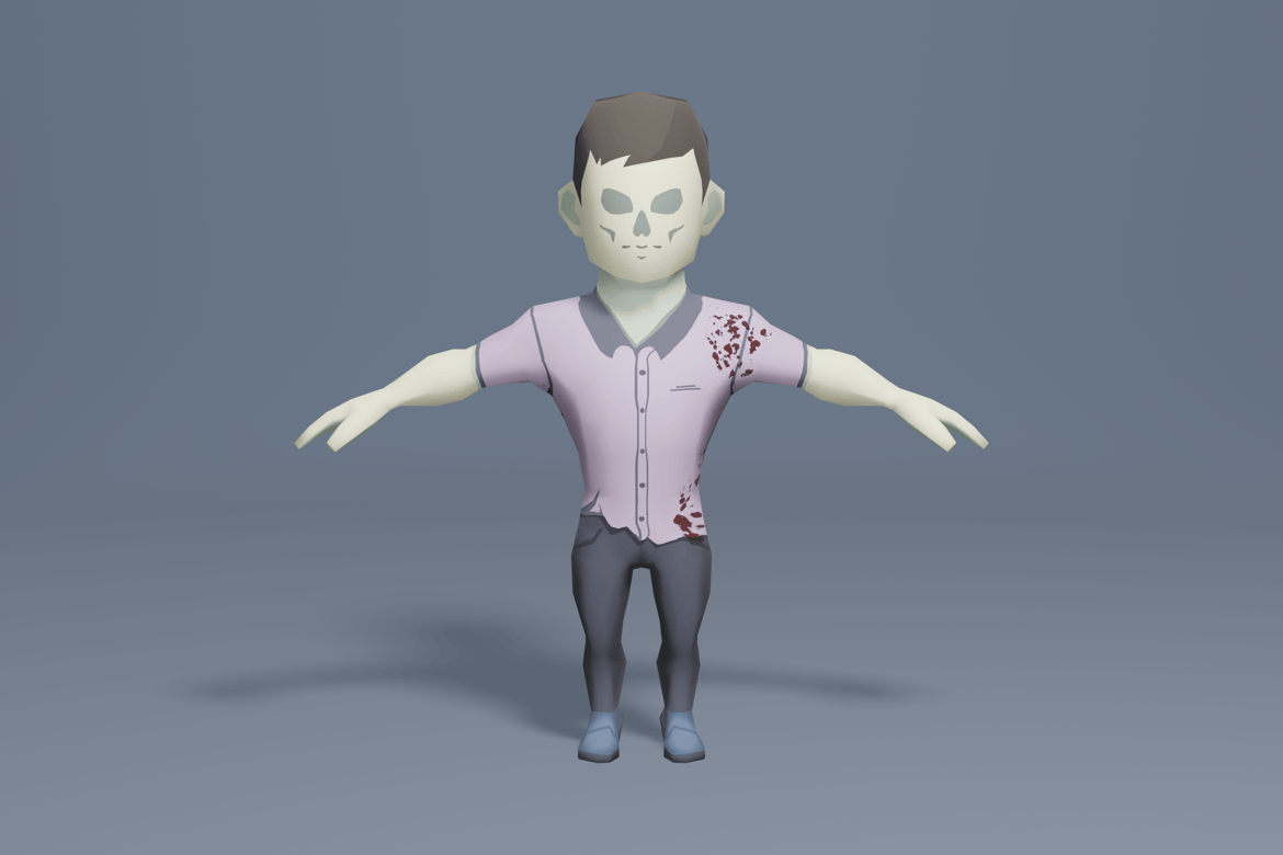 Download Zombie 3D Model