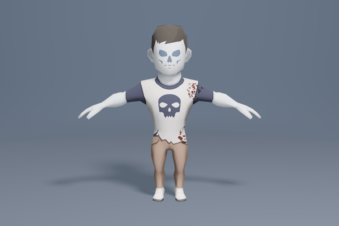 Download Zombie gymnast 3D Model