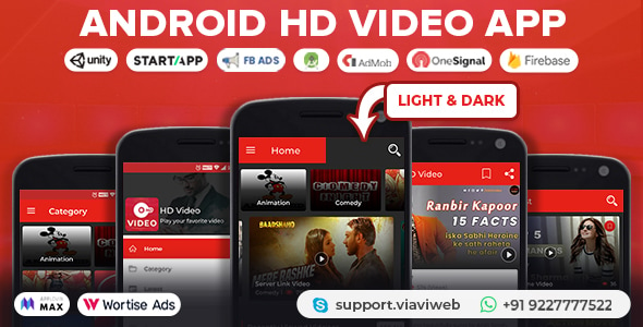 Download Android HD Video App (Youtube, Server Videos )