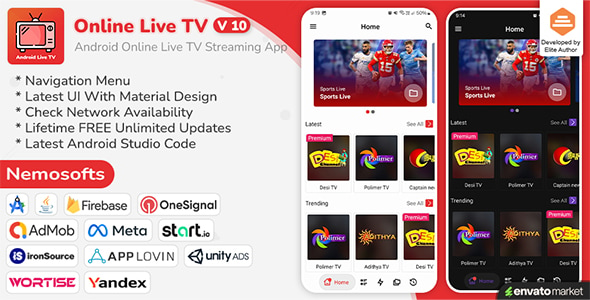 Download Android Online Live TV Streaming