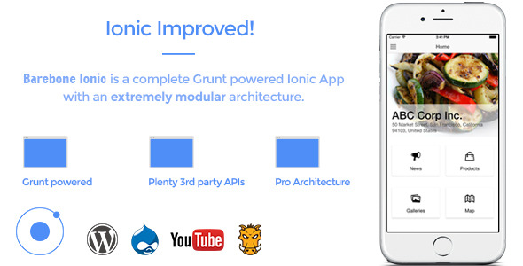 Download Barebone Ionic - Full Application