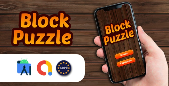 Download Block puzzle (Admob + GDPR + Android Studio)