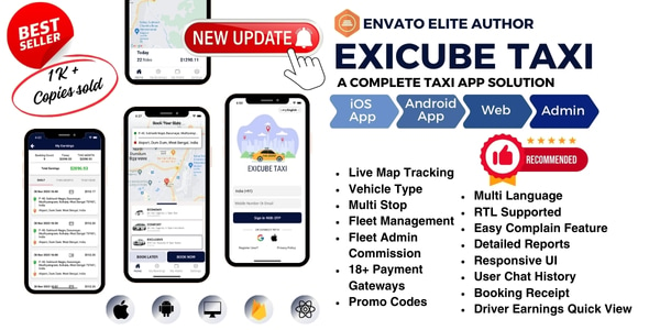 Download Exicube Taxi App