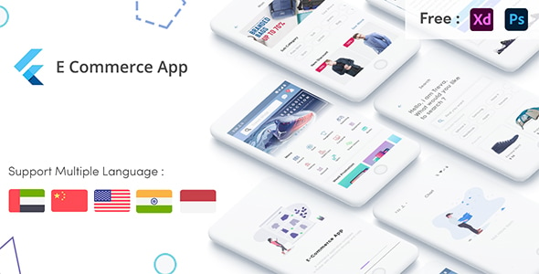 Download Flutter Treva Shop Ecommerce UI KIT in flutter 3.0 e-commerce store apps