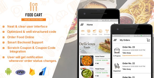 Download Food Cart - Online Food Delivery App