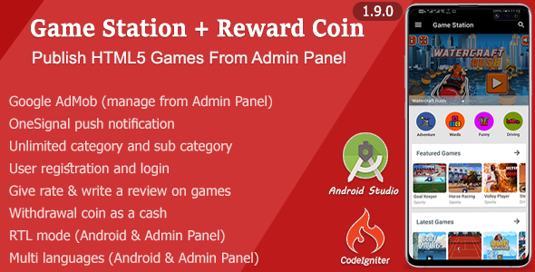 Download Game Station + Reward Coin