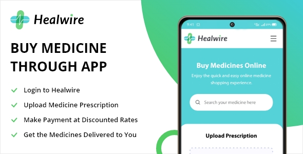 Download Healwire Android - Online Medical Store