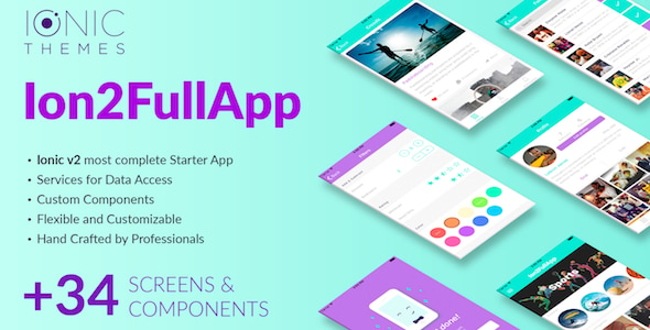 Download Ion2FullApp - Full Ionic Template for Ionic 3+