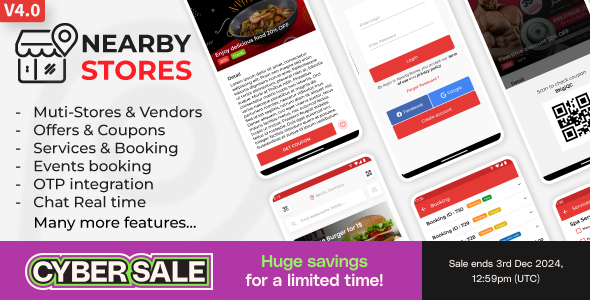 Download NearbyStores Android - Offers & Coupons, Events, Restaurant, Services & Booking 4.0