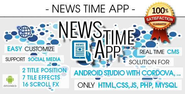 Download News App With CMS & Push Notifications - Android