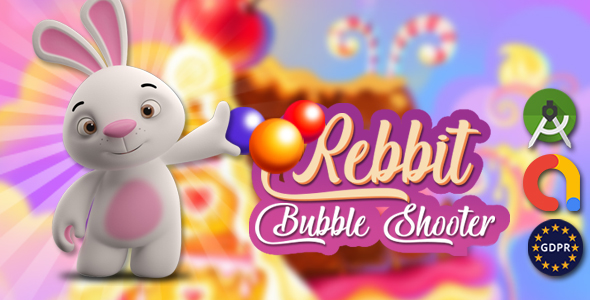 Download Rebbit bubble android studoi + admob