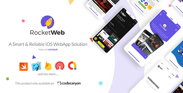 Download RocketWeb | Configurable iOS WebView App Template