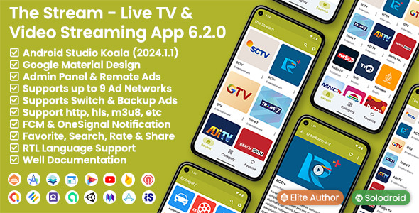 Download The Stream - Live TV & Video Streaming App