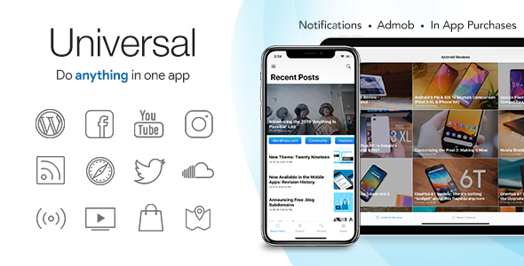 Download Universal for IOS - Full Multi-Purpose IOS app IOS App