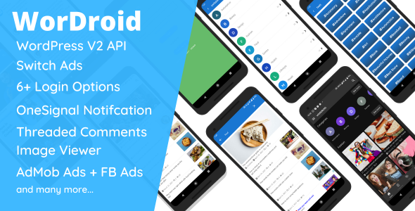 Download WorDroid - Full Native WordPress Blog App For Android