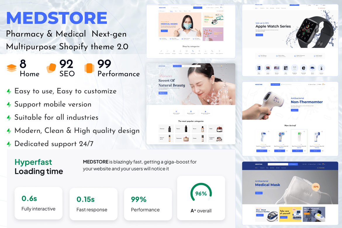 Download Medstore - Next-gen Multipurpose Shopify theme 2.0